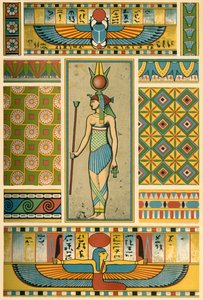 Decoración del antiguo Egipto, 1898 de Unbekannt