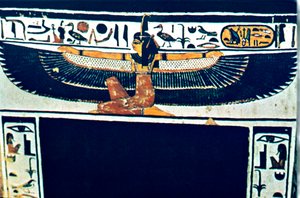 Jeroglíficos egipcios antiguos, Tebas, Egipto de Unbekannt