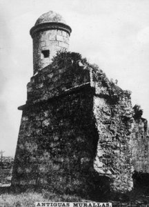 Antiguas murallas de la ciudad de La Habana, 1667, 1920s