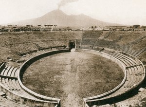 Anfiteatro, Pompeya, Italia, c. 1900s de Unbekannt