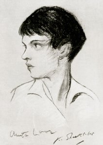 Anita Loos 1888-1981, guionista, dramaturga y autora estadounidense, principios del siglo XX de Unbekannt
