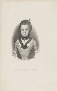 Anna Katharina Käthchen Schönkopf 1746-1810, ca. 1820 de Unbekannt