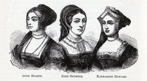 Ana Bolena. Jane Seymour. Katharine Howard, 1882 de Unbekannt