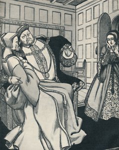 Ana Bolena Recibe un Gran Impacto, c1934 de Unbekannt