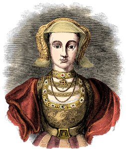 Ana de Cleves 1515-1557, cuarta esposa de Enrique VIII de Inglaterra, siglo XIX
