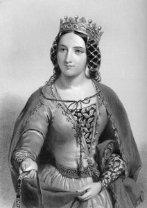 Ana de Warwick 1456-1485, reina consorte del rey Ricardo III, 1851