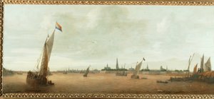 Vista de Amberes de Unbekannt