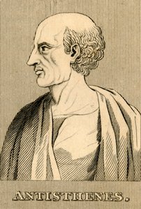 Antístenes, c. 445-365 a.C., 1830 de Unbekannt