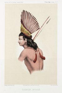 Guerrero Apinage, Brasil, c. 1843-1847 de Unbekannt