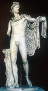 Apolo Belvedere, estatua griega antigua, c400-323 a.C.