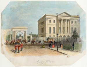 Apsley House, Hyde Park Corner, Londres, 1850 de Unbekannt