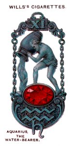 Acuario, el portador de agua, 1923 de Unbekannt