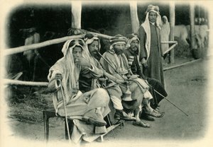 Comerciantes de caballos árabes