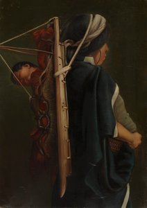 Mujer araucana, ca. 1890-1892 de Unbekannt