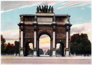 Arco de Triunfo, París, c. 1900 de Unbekannt
