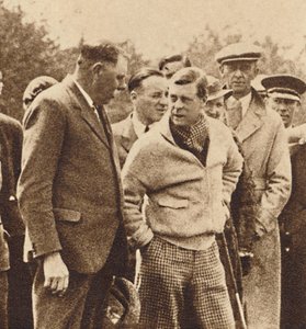 Golfista ardiente, 1937