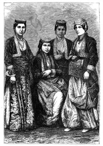 Damas armenias, c. 1890 de Unbekannt