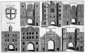 Armas y puertas de la Ciudad de Londres de Unbekannt