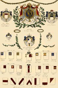 Armas del Imperio Francés y de la nobleza imperial, 1806, 1921 de Unbekannt