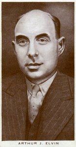 Arthur J Elvin, promotor de boxeo británico, 1938 de Unbekannt