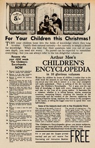 Enciclopedia infantil de Arthur Mee, 1935