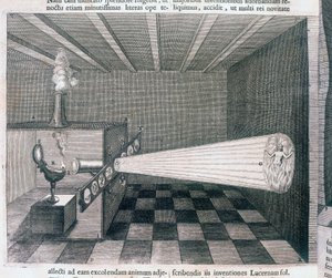 Ayudas para artistas, cámaras oscuras, cámara oscura