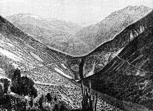 Ascenso de la Cumbre, Chile, 1895