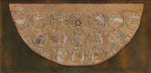 Capa de Ascoli, principios del siglo XX, original del siglo XIII de Unbekannt