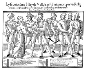 Asesinato de Enrique III, Rey de Francia, 1589 1589-1590