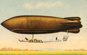 Dirigible Astra Adjutant Reau, 1911, 1932 de Unbekannt