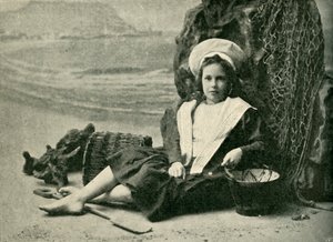 En la playa, 1902 de Unbekannt