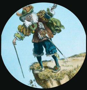 El ateo se encuentra con el peregrino, c1910 de Unbekannt