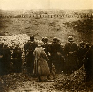 Ataque en Douaumont, norte de Francia, diciembre de 1916 de Unbekannt