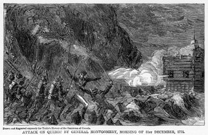 Ataque a Quebec por el General Montgomery, Mañana del 31 de diciembre, 1755, 1877