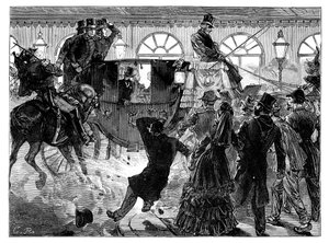 Intento de asesinato del emperador de Francia, 28 de abril de 1855 de Unbekannt