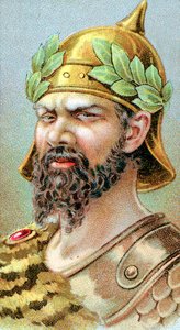 Atila c406-453 Rey de los Hunos desde 434, siglo XIX