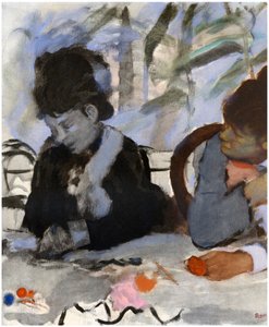 En el Café, c1877-1880 1958 de Unbekannt