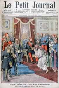 Audiencia con Muhammad IV al-Hadi, el Bey de Túnez, 1904