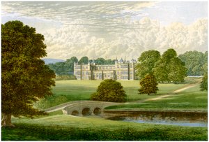 Audley End, Essex, hogar de Lord Braybrooke, c1880 de Unbekannt