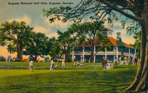 Casa club del Augusta National Golf, 1943 de Unbekannt