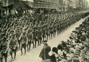 Tropas australianas, Melbourne, Primera Guerra Mundial, c1915, c1920 de Unbekannt