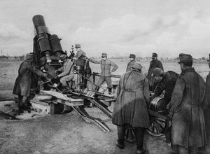 Mortero austriaco, Primera Guerra Mundial, 1915 de Unbekannt