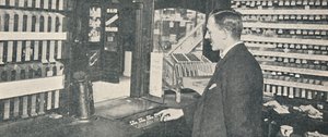 Máquinas automáticas de boletos y cambio en Westminster, 1926 de Unbekannt