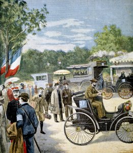 Prueba de fiabilidad de automóviles entre París y Rouen, patrocinada por Le Petit Journal, 1894 de Unbekannt