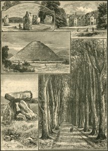 Avebury. Littlecote. Silbury. Devils Den. Gran Avenida., 1898