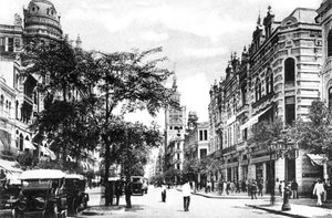 Avenida Rio Branco, Río de Janeiro, Brasil, c1920s de Unbekannt