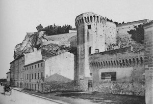 Aviñón. - Las Rocas y Doms y las Murallas, c1925 de Unbekannt