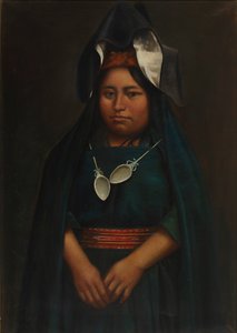 Niña Aymara, ca. 1890-1892 de Unbekannt
