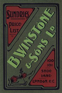 Anuncio de B. Winstone & Sons Ltd., 1907 de Unbekannt