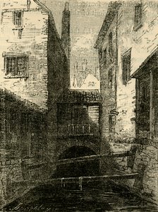 Parte trasera del León Rojo, desde la Flota, c1872